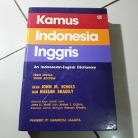 KAMUS INDONESIA INGGRIS