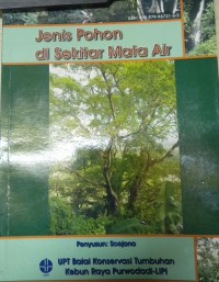 Jenis Pohon Di sekitar Mata Air