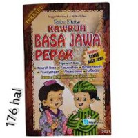 Buku pintar Kawruh Bahasa Jawa pepak di lengkapi kamus Bahasa Jawa