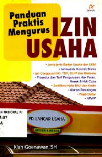 Image of Paduan praktis Izin usaha
