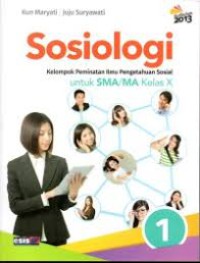 SOSIOLOGI KELOMPOK PEMINATAN ILMU-ILMU SOSIAL X