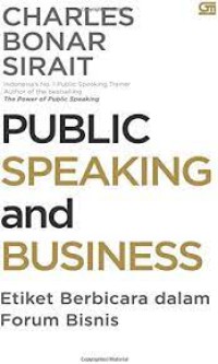 PUBLIC SPEAKING AND BUSINESS