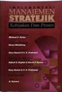 Image of Implementasi Manajemen stratejik kebijakan dan proses