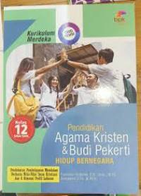 Image of Pendidikan agama kristen & budi hidup benergara ( kurikulum merdeka )